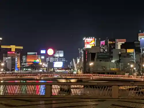鏡天満宮の周辺