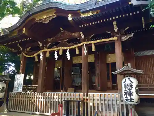 中目黒八幡神社の本殿・本堂