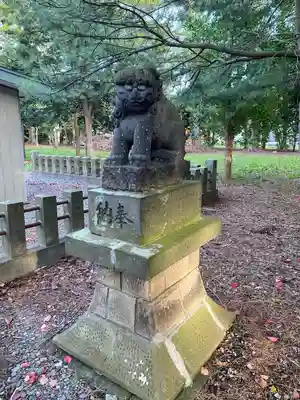 南幌神社の狛犬