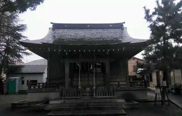 大松氷川神社の本殿・本堂