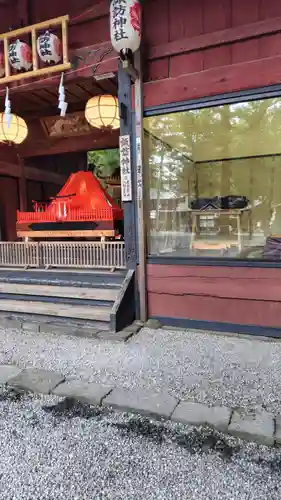 諏訪神社（北口本宮冨士浅間神社摂社）(山梨県)