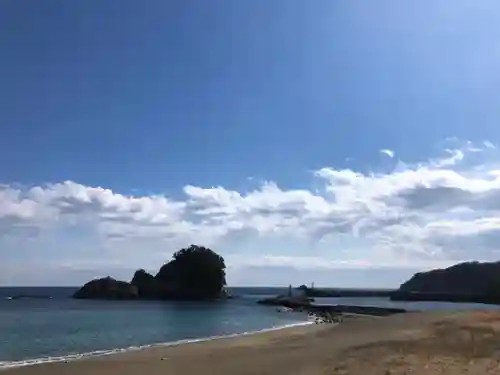 日和佐八幡神社の景色