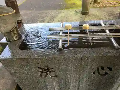 大虫神社の手水舎