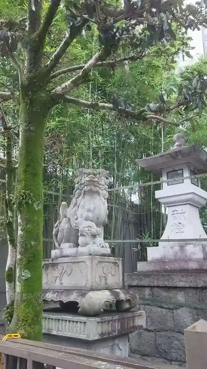 別雷神社の狛犬