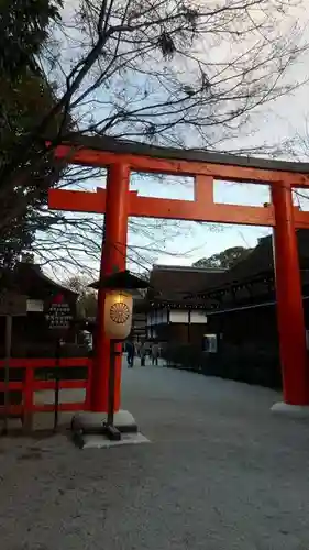 賀茂御祖神社（下鴨神社）の鳥居