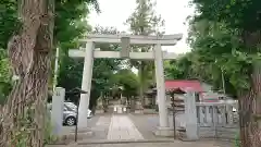 山王稲穂神社の鳥居