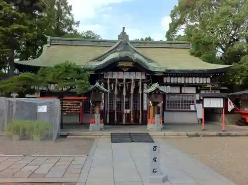 阿部野神社の本殿・本堂
