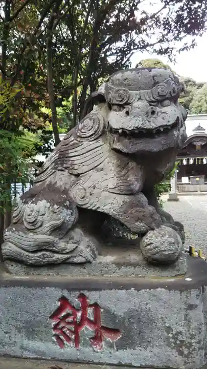畑子安神社の狛犬