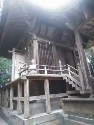 糸島市宇美八幡宮の本殿・本堂