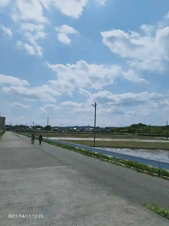 宮谷八幡神社の周辺