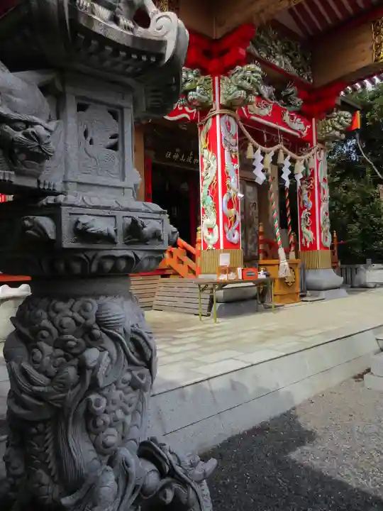 加波山神社真壁拝殿の本殿・本堂