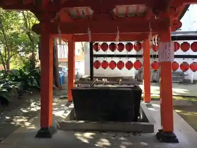 豊栄稲荷神社の手水舎