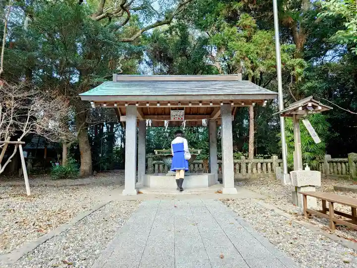 若宮八幡宮の手水舎