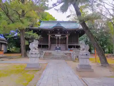 国玉神社・八劔社合殿の本殿・本堂