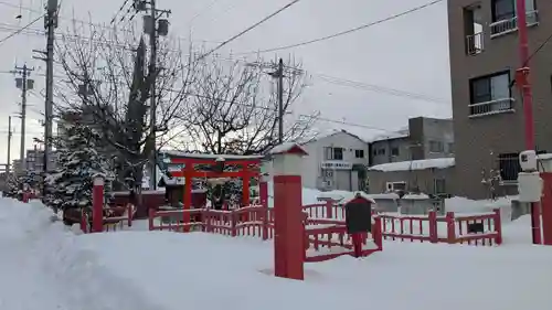 旭川銀座弁天神社の鳥居