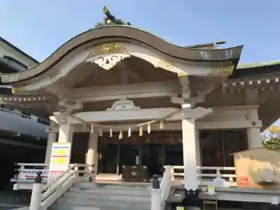 岡山神社の本殿・本堂