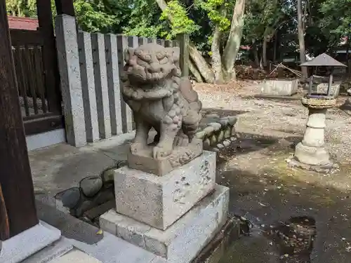 伊多波刀神社の狛犬