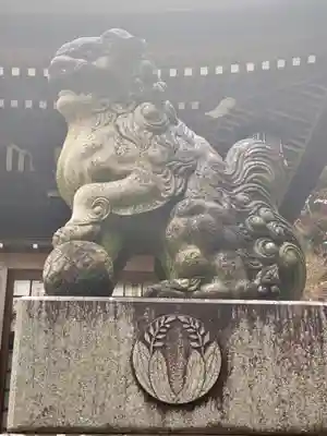 田村神社の狛犬