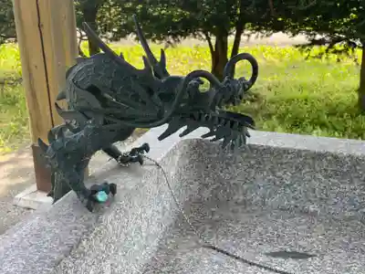 士幌神社の手水舎