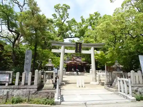 富松神社の鳥居