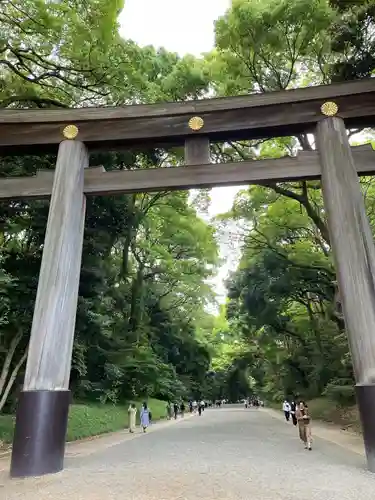 明治神宮の鳥居