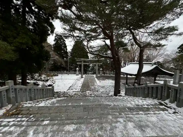 函館八幡宮の景色
