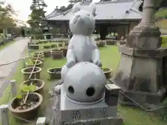 三室戸寺の狛犬