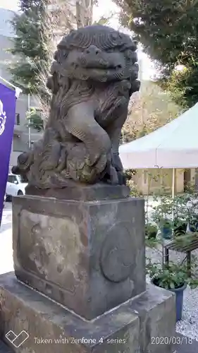 蛇窪神社の狛犬