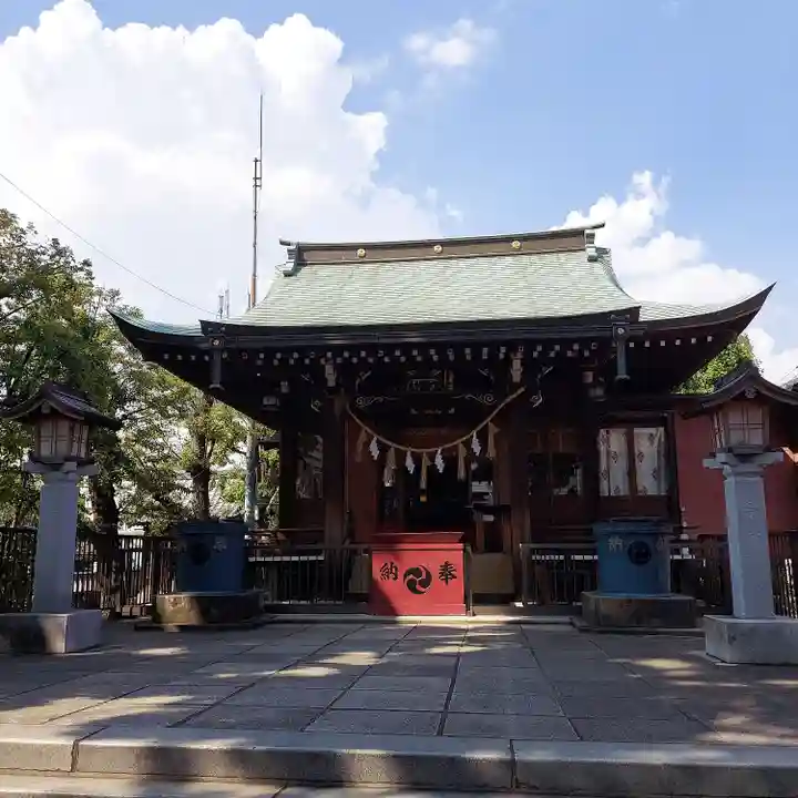 小村井 香取神社の本殿・本堂