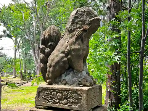 岩見澤神社の狛犬