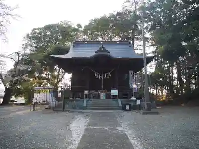 金井八幡神社の本殿・本堂