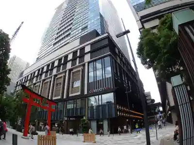 福徳神社（芽吹稲荷）の周辺