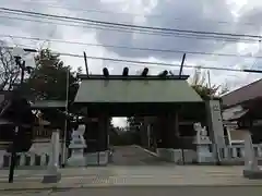 北見神社の山門