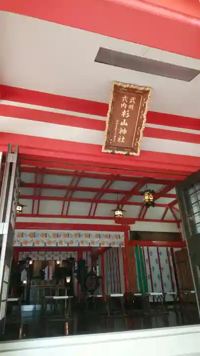 戸部杉山神社の本殿・本堂