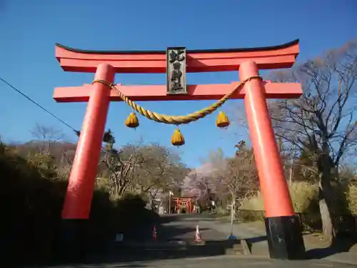 虻田神社の鳥居