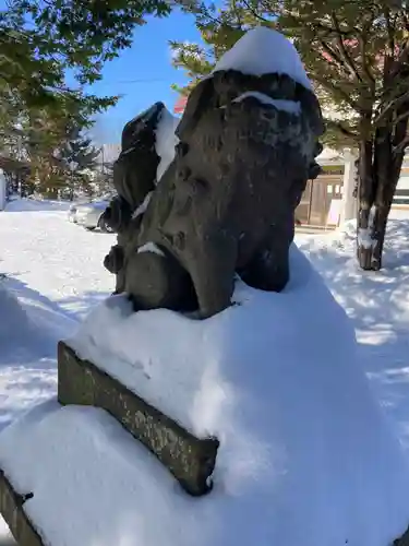 相内神社の狛犬