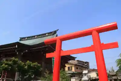 熊野福藏神社の鳥居