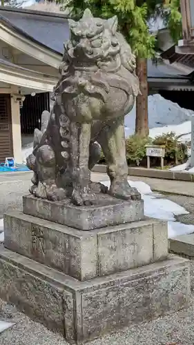 白山比咩神社の狛犬