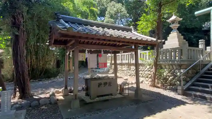 袖師神明宮の手水舎