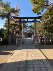 平塚三嶋神社の鳥居