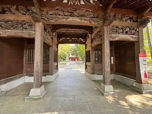 小野神社の山門・神門