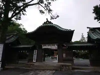 三嶋大社の山門・神門