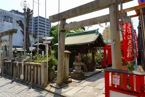 富士浅間神社の鳥居