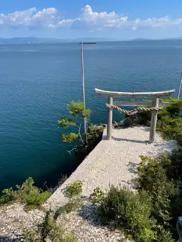 竹生島神社（都久夫須麻神社）の鳥居