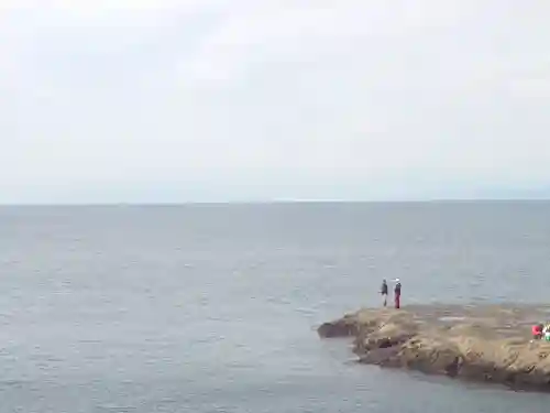 江島神社の景色