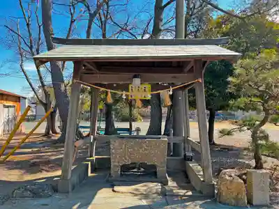 鹿苑神社の手水舎