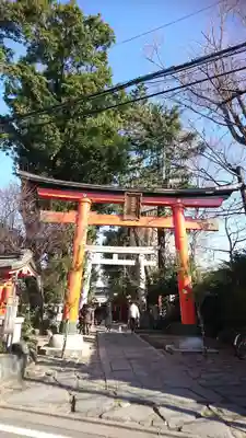 馬橋稲荷神社の鳥居