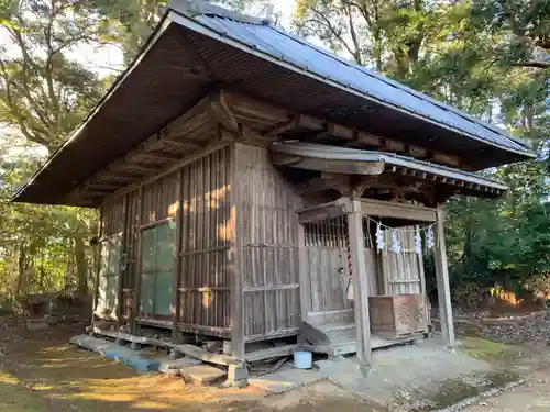 白山神社の本殿・本堂