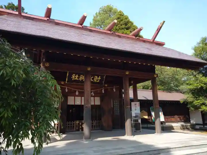 射水神社の本殿・本堂