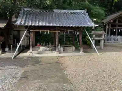 白山神社(木曽川町黒田)の手水舎